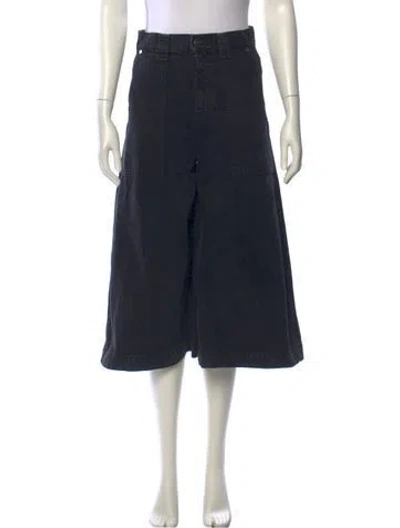 Pre-owned Khaite Knee-length Shorts In Blue