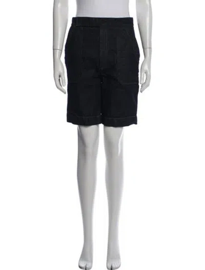 Pre-owned Khaite Knee-length Shorts In Blue
