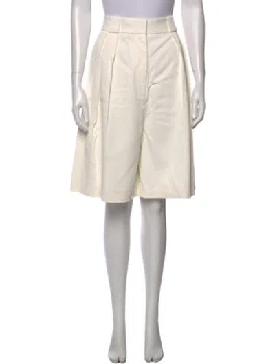 Pre-owned Khaite Knee-length Shorts In Neutral