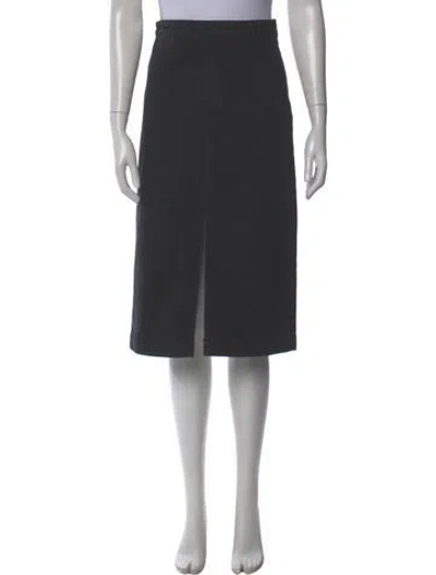 Pre-owned Khaite Knee-length Skirt In Gray
