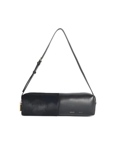 Khaite 'kye' Black Leather Bag