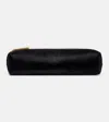 Khaite Kye Calf Hair Clutch In Black