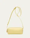 Khaite Kye Mini Calfskin Leather Crossbody Bag In Yellow