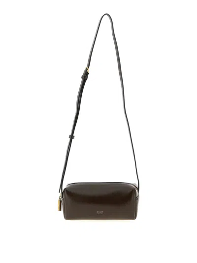 Khaite Kye Mini Crossbody Bag In Brown
