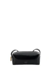 Khaite Kye Mini Calfskin Leather Crossbody Bag In Blue