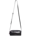 Khaite Kye Mini Leather Crossbody Bag In Black