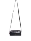 Khaite Kye Mini Calfskin Leather Crossbody Bag In Black