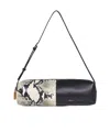Khaite Python-print Adjustable Shoulder Bag In Multi