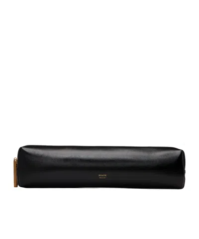 Khaite Kye Pencil Cas Clutch In Pink