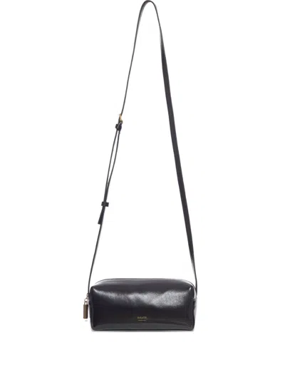 Khaite Kye Mini Leather Crossbody Bag In Black
