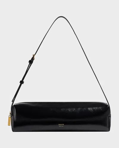 KHAITE KYE ZIP LEATHER SHOULDER BAG