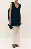 Khaite Lalisa Silk-organza Skirt In White