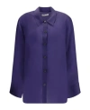 Khaite Herschel Oversized Silk-organza Shirt