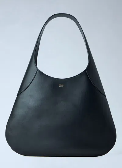 Khaite Large Joan Hobo Bag In Black