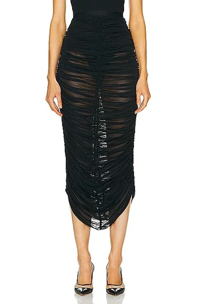 Khaite Laure Skirt In Black