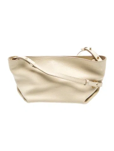 Pre-owned Khaite Leather Adeline In Neutrals