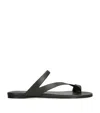 Khaite Leather Aimee Sandals