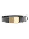 Khaite Logo-engraved Buckle Belt