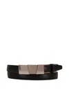 Khaite Leather Belt In Black