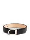 Khaite Leather Belt In Black