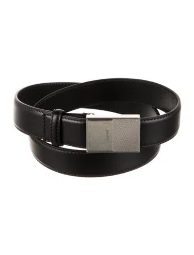 Pre-owned Khaite Leather Belt In Black