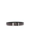 Khaite Leather Square-buckle Belt
