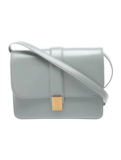 Pre-owned Khaite Leather Blake Small In Green