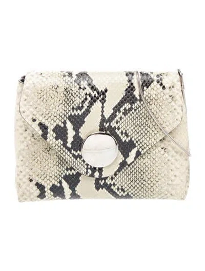 Pre-owned Khaite Leather Bobbi Small In Multicolor