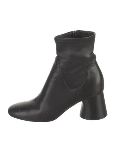 Pre-owned Khaite Leather Boots In Black