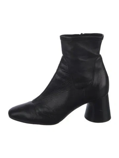Pre-owned Khaite Leather Boots In Black