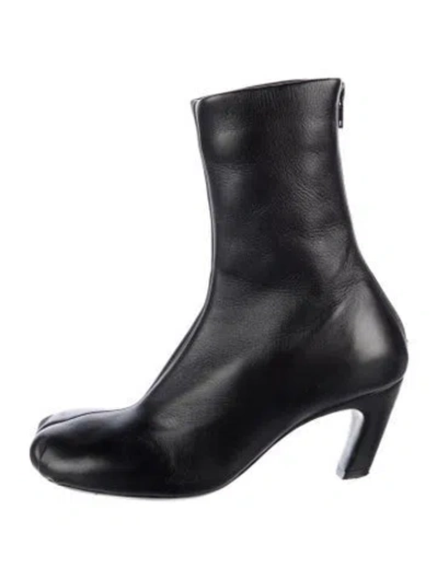 Pre-owned Khaite Leather Boots In Black