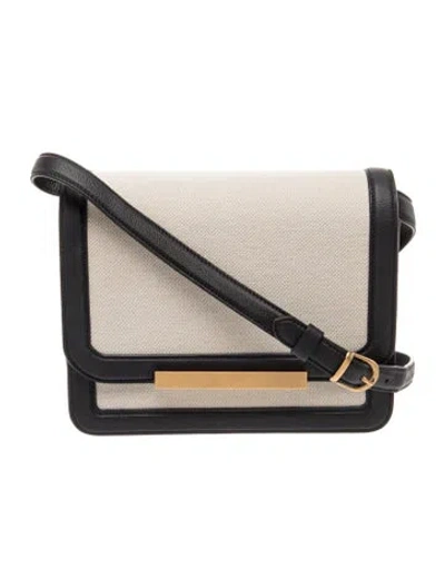 Pre-owned Khaite Leather Bridgett In Neutral