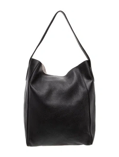 Pre-owned Khaite Leather Frida In Black