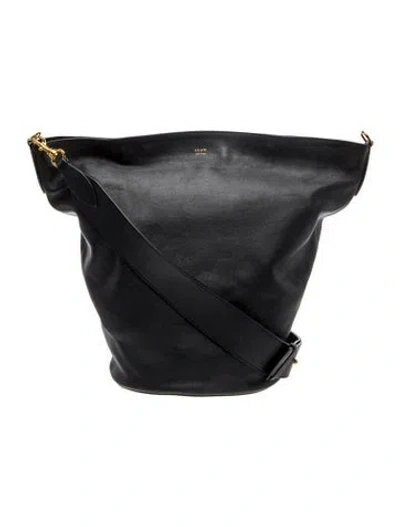 Pre-owned Khaite Leather Iris In Black