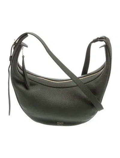 Pre-owned Khaite Leather  Augustina Small In Black