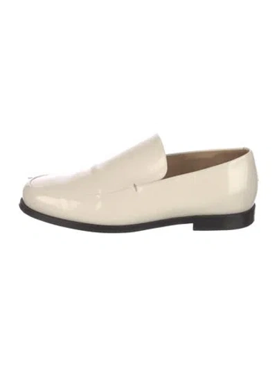 Pre-owned Khaite Leather Loafers In Neutral