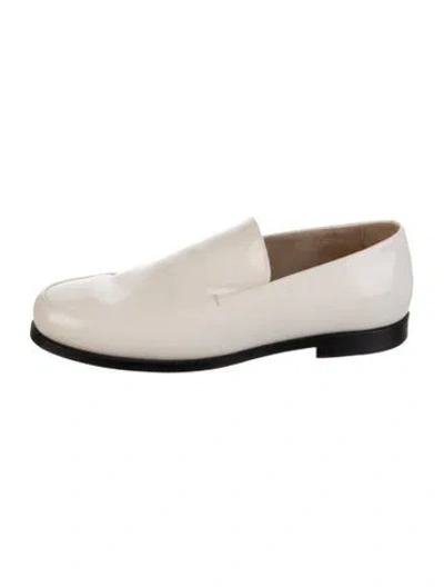 Pre-owned Khaite Leather Loafers In Neutrals