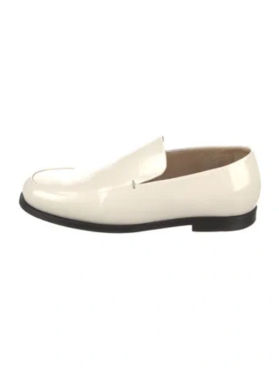 Pre-owned Khaite Leather Loafers In White
