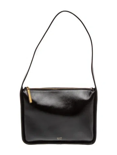 Pre-owned Khaite Leather Lori W/ Tags In Black