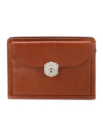 Pre-owned Khaite Leather Portfolio In Brown