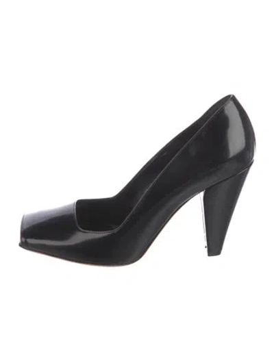Pre-owned Khaite Leather Pumps In Black