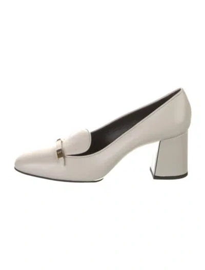 Pre-owned Khaite Leather Pumps In Neutral