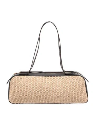 Pre-owned Khaite Leather Simona W/ Tags In Neutrals