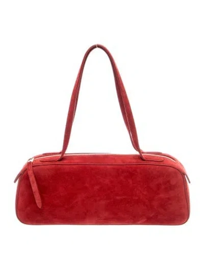 Pre-owned Khaite Leather Top Handle Bag In Multi