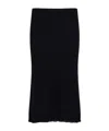 Khaite Leema Viscose Midi Skirt