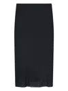 Khaite Falda Semilarga - Negro In Black  