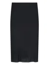 Khaite Falda Semilarga - Negro In Black