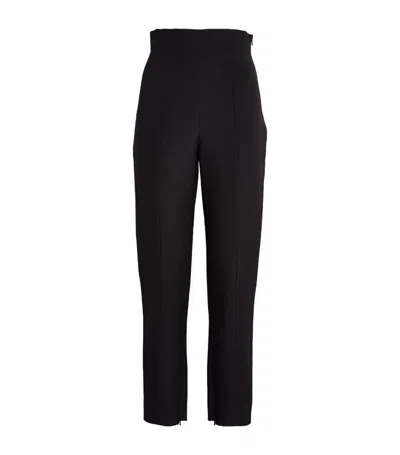 Khaite Lenn Tailored Trousers In Black