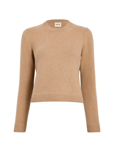 KHAITE LETA ROUND-NECK SWEATER
