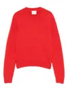 Khaite Margaux Cashmere Jumper In Red